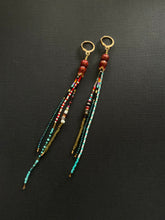 Load image into Gallery viewer, Beaded Fringe Earrings 3823
