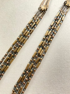 Beaded Fringe Earrings 3826