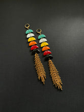 Load image into Gallery viewer, Beaded Drop Earrings 3828
