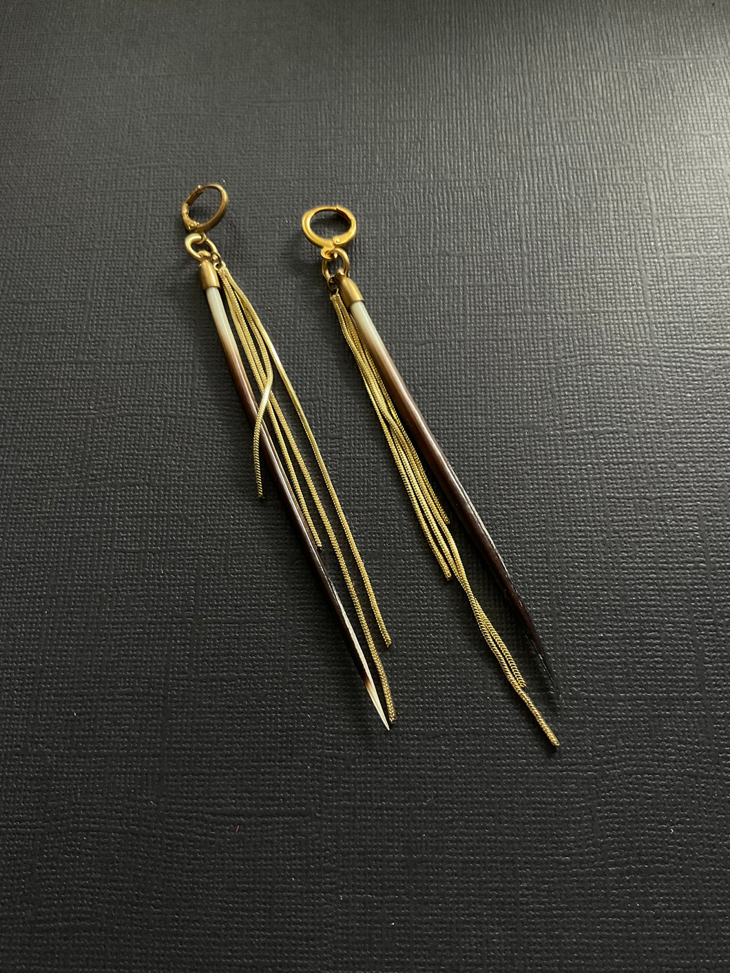 Quill Drop Earrings 3833