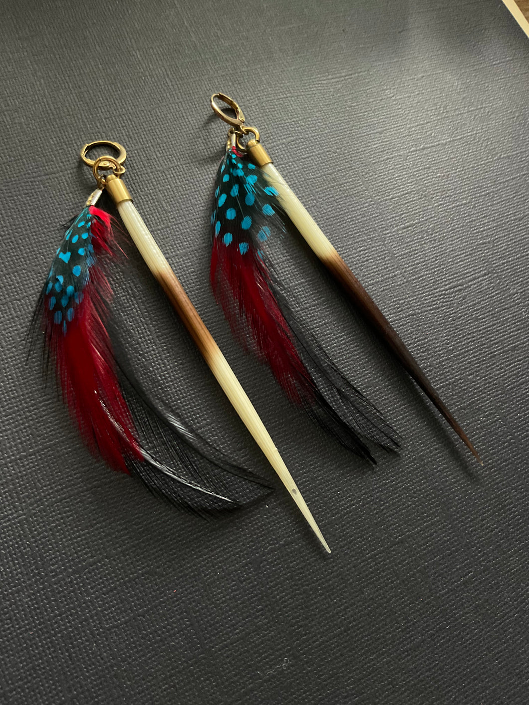 Quill Drop Earrings 3834