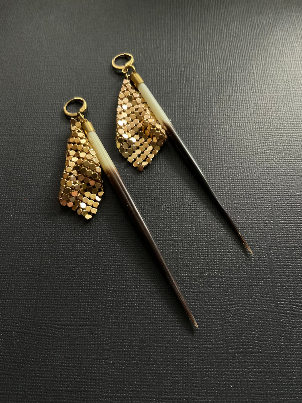 Quill Drop Earrings 3835