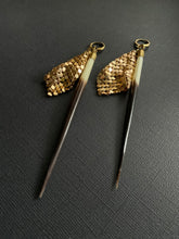 Load image into Gallery viewer, Quill Drop Earrings 3835
