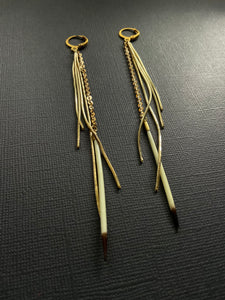 Quill Drop Earrings 3837