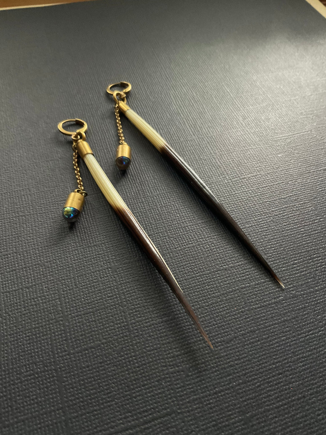 Quill Drop Earrings 3839