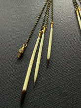 Load image into Gallery viewer, Quill Drop Earrings 3840
