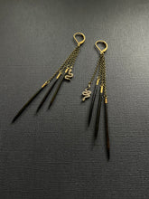 Load image into Gallery viewer, Quill Drop Earrings 3841
