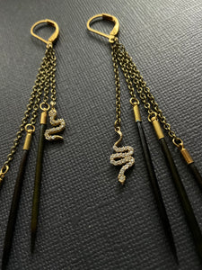 Quill Drop Earrings 3841