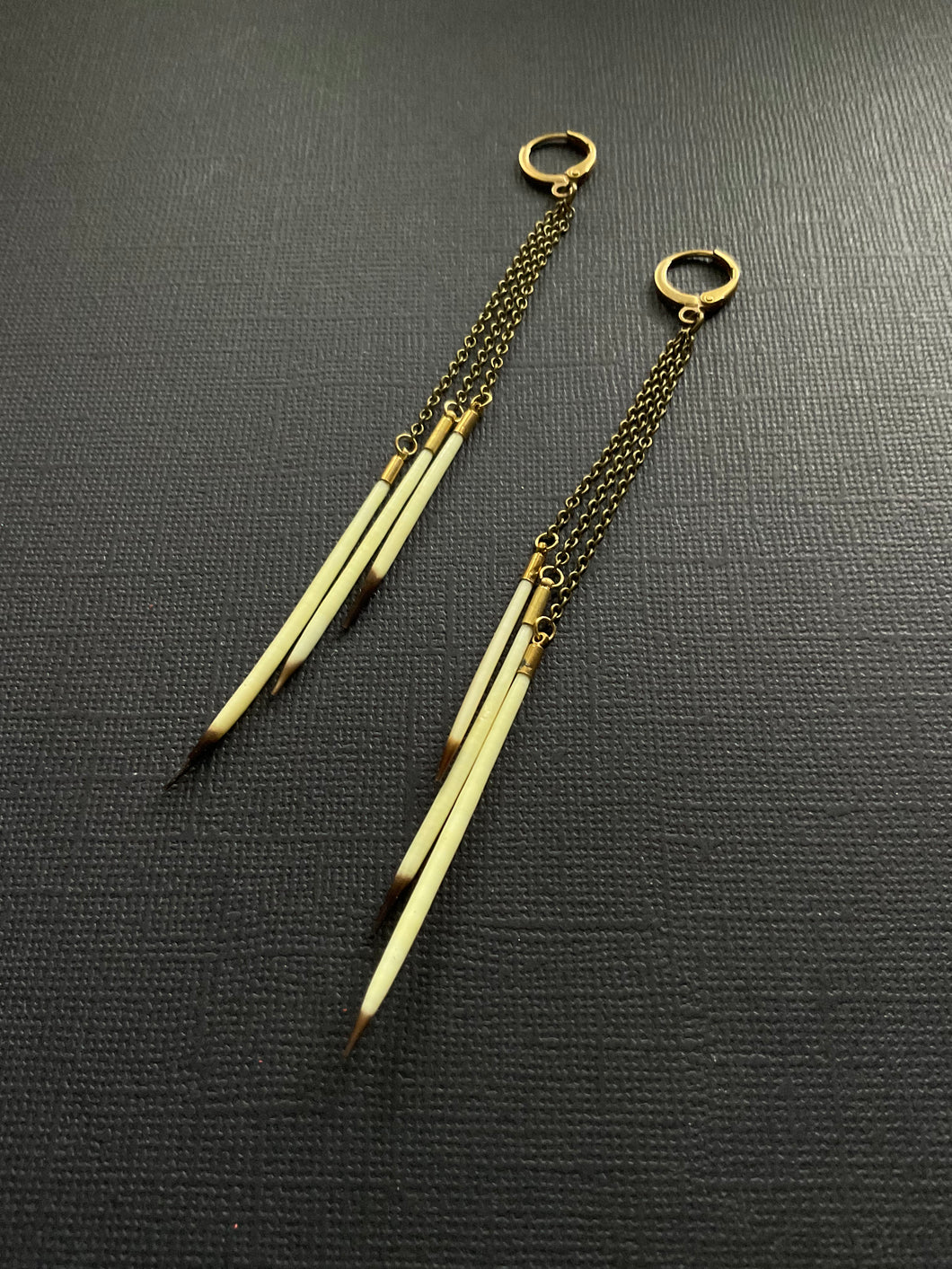 Quill Drop Earrings 3842