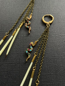 Quill Drop Earrings 3843