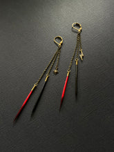 Load image into Gallery viewer, Quill Drop Earrings 3844
