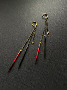 Quill Drop Earrings 3844