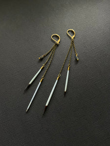 Quill Drop Earrings 3850