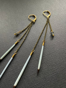 Quill Drop Earrings 3850