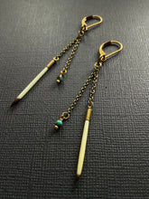 Load image into Gallery viewer, Quill Drop Earrings 3851
