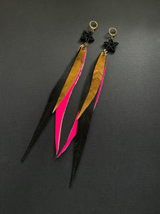 Beaded Drop Earrings 3852