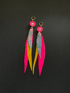 Beaded Drop Earrings 3863