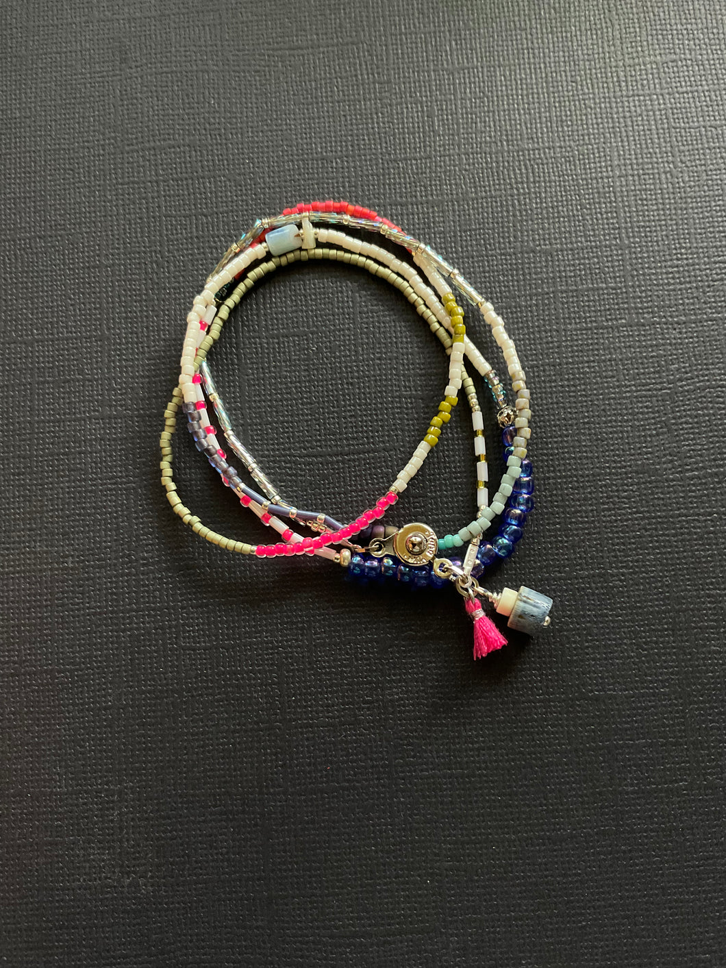 Simple Beaded Necklace 3870