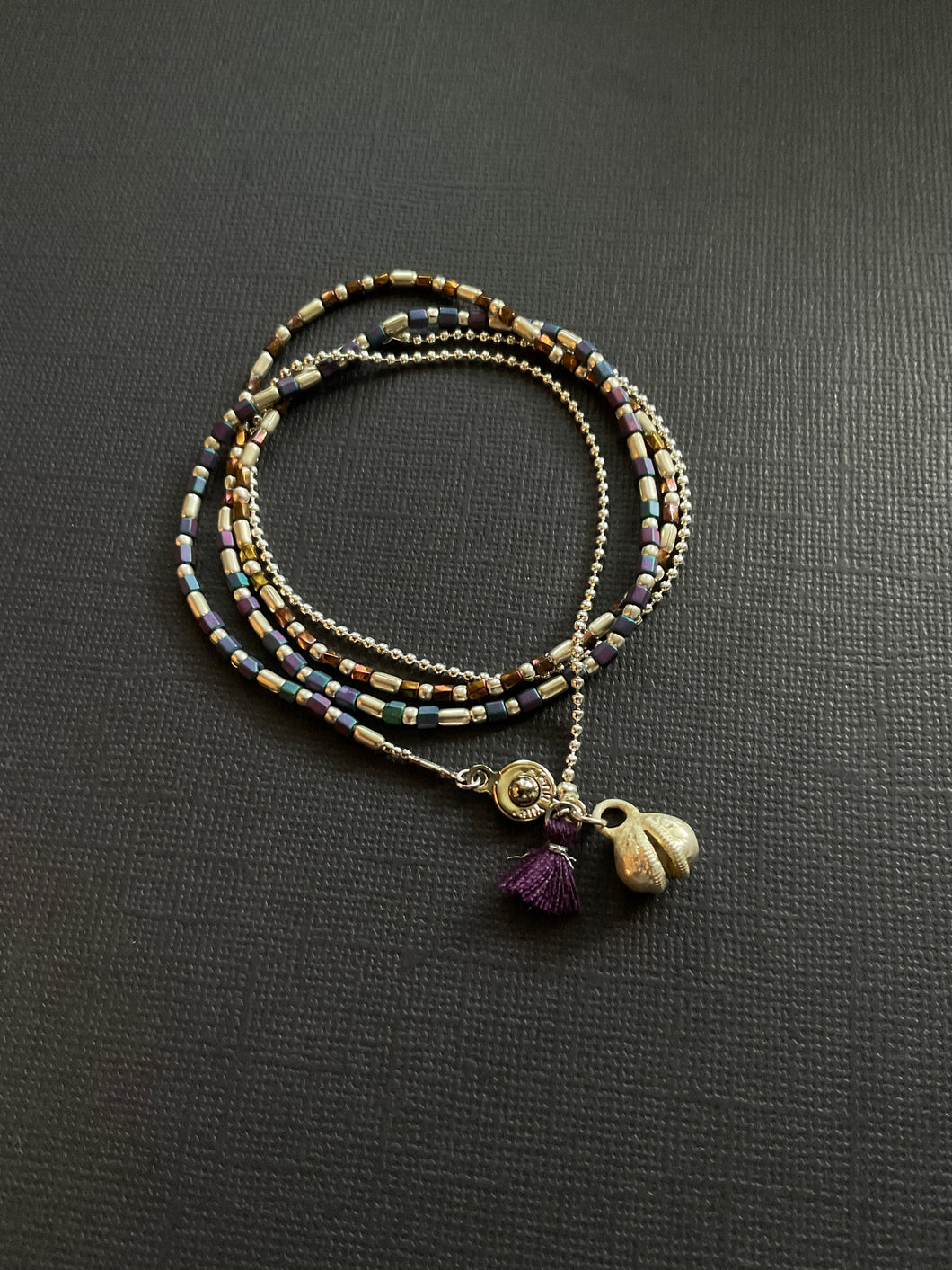 Simple Beaded Necklace 3873