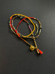 Simple Beaded Necklace 3874