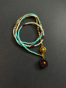 Fancy Simple Beaded Necklace 3877