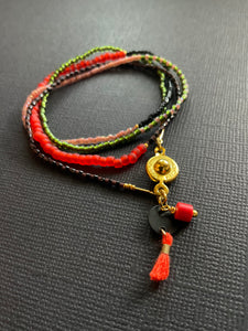 Simple Beaded Necklace 3881