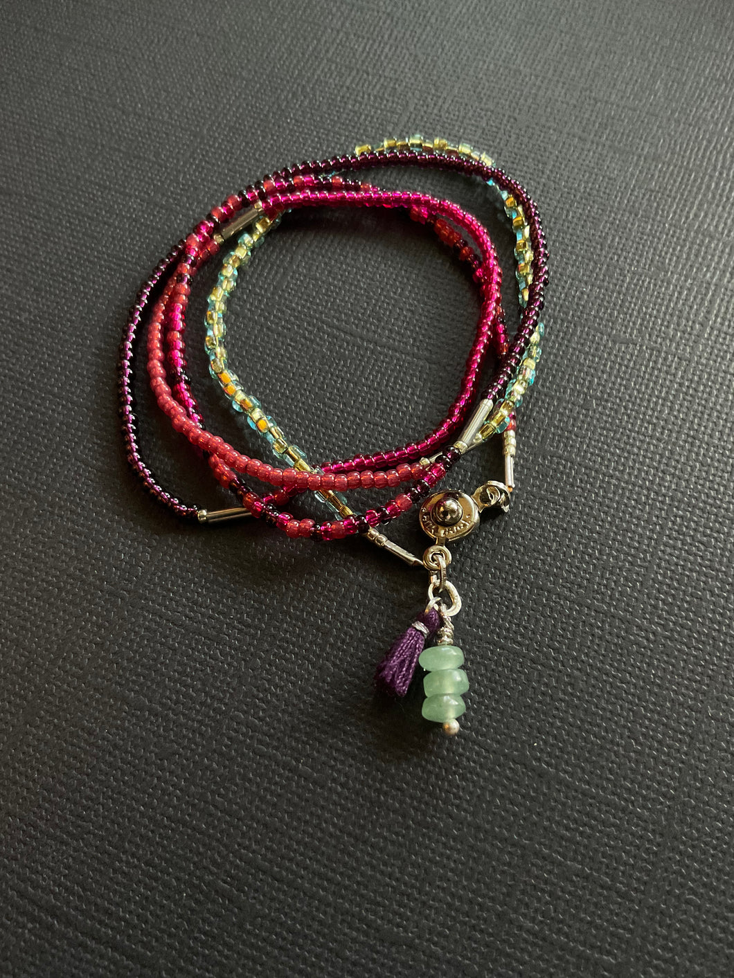 Simple Beaded Necklace 3883