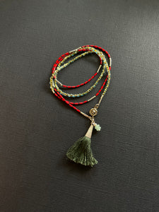Fancy Simple Beaded Necklace 3890