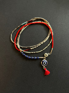 Simple Beaded Necklace 3895