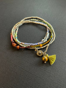Simple Beaded Necklace 3896