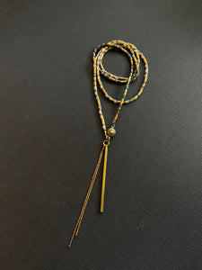 Simple Beaded Necklace 3899