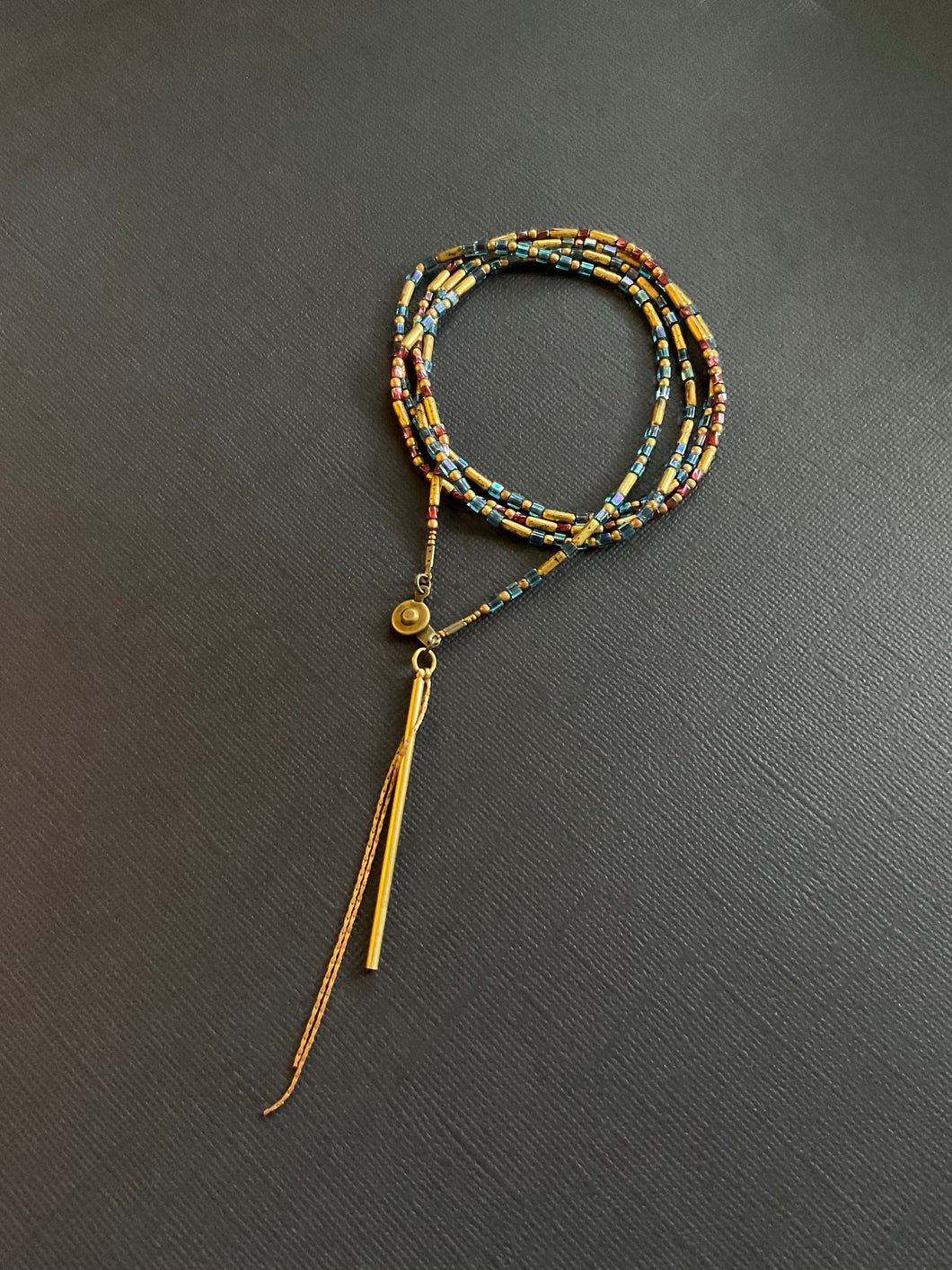 Simple Beaded Necklace 3900