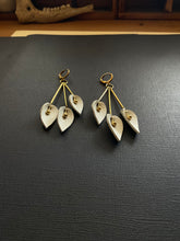 Load image into Gallery viewer, Leather Drop Earrings 3907

