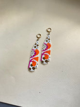 Load image into Gallery viewer, Botanical Beaded Fringe Earrings 3925
