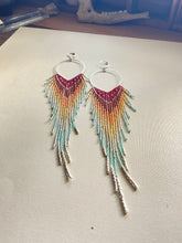 Load image into Gallery viewer, CTFO Beaded Fringe Earrings 3926

