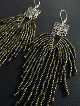 Load image into Gallery viewer, Beaded Fringe Earrings 3928
