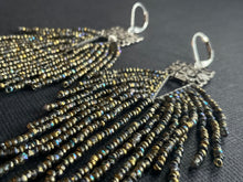 Load image into Gallery viewer, Beaded Fringe Earrings 3928
