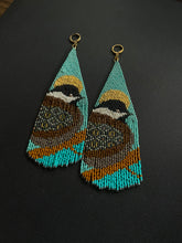 Load image into Gallery viewer, Chestnut-backed Chickadee Earrings 3929
