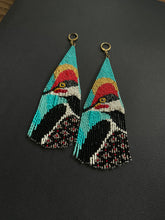 Load image into Gallery viewer, Pileated Woodpecker Earrings 3930
