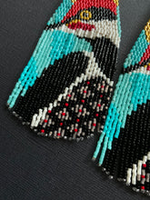 Load image into Gallery viewer, Pileated Woodpecker Earrings 3930
