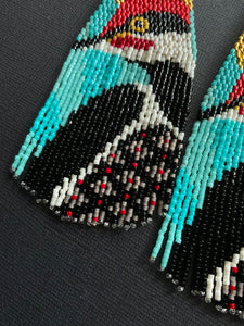 Pileated Woodpecker Earrings 3930
