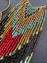 Load image into Gallery viewer, Beaded Fringe Earrings 3934
