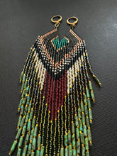 Load image into Gallery viewer, Beaded Fringe Earrings 3935
