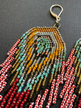 Load image into Gallery viewer, Beaded Fringe Earrings 3936
