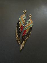 Load image into Gallery viewer, Beaded Fringe Earrings 3937
