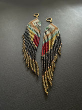 Load image into Gallery viewer, Beaded Fringe Earrings 3937
