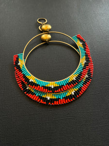 MIGIZII Beaded Hoop Earrings 3940