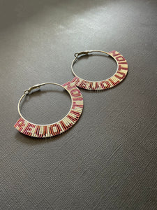 Large Revolution Hoop Earrings 3944