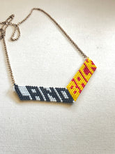Load image into Gallery viewer, LAND BACK Beaded Pendant 3967
