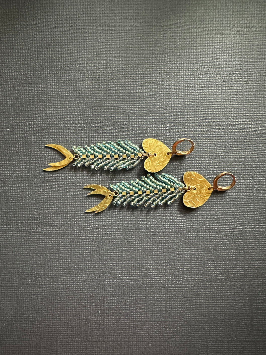 Beaded Drop Earrings 3511